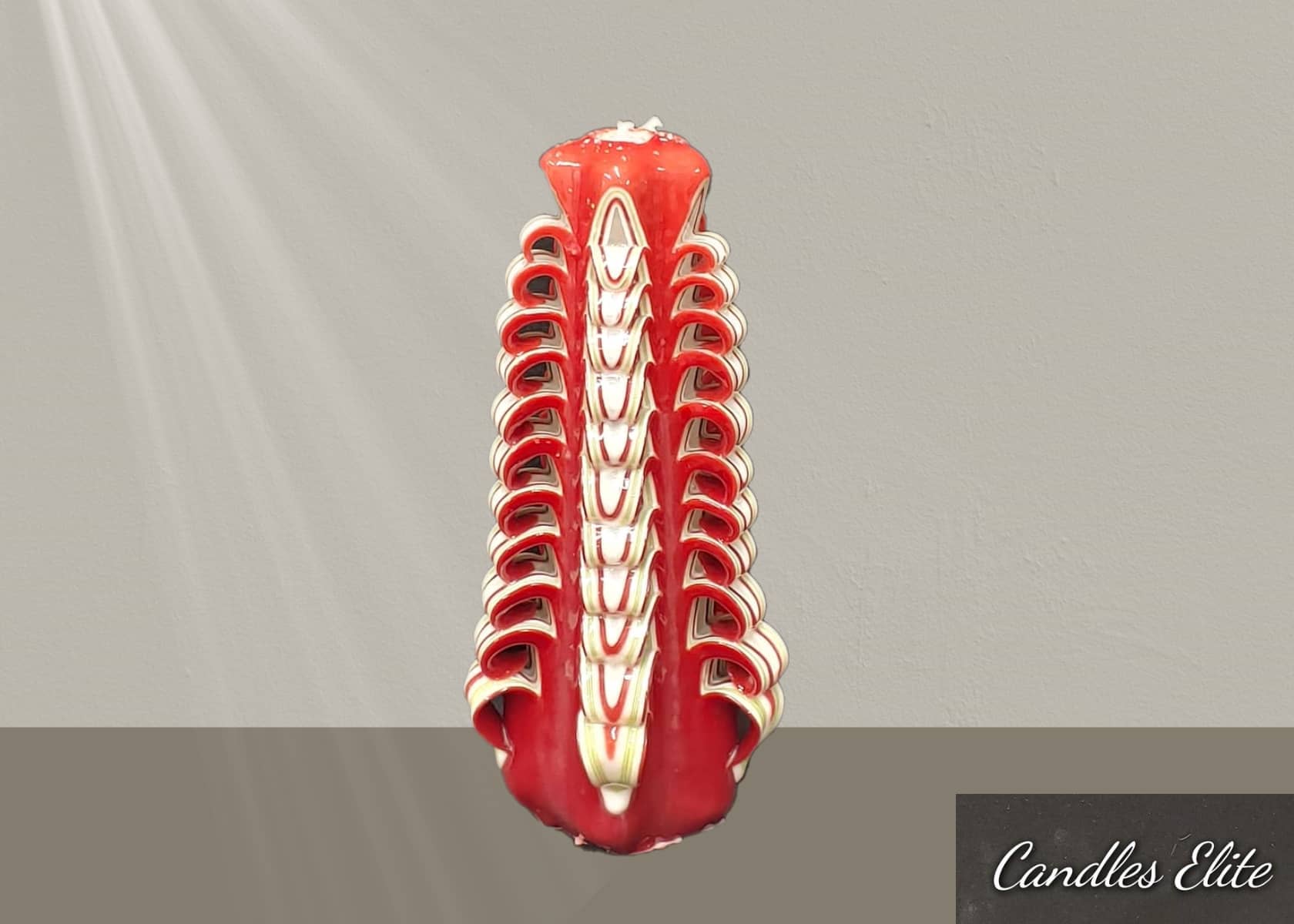 Red tall Candle Candles Elite Grand Junction